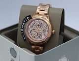 Fossil Rye Automatic Skeleton Rose Gold Dial Rose Gold Steel Strap Watch for Women - BQ3754 Authentic Buy Shop Now