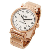 Coach Madison White Dial Rose Gold Steel Strap Watch for Women - 14502395 Authentic Buy Shop Now