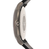 Emporio Armani Luigi Analog Brown Dial Black Leather Strap Watch For Men - AR11156 Authentic Buy Shop Now