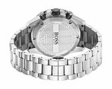 Hugo Boss Vela Chronograph Diver Blue Dial Silver Steel Strap Watch for Men - 1513775 Authentic Buy Shop Now