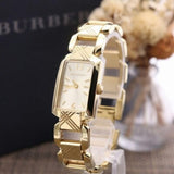 Burberry Heritage Silver Dial Brown Leather Strap Watch for Women - BU4213 Authentic Buy Shop Now