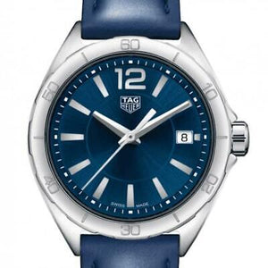 Tag Heuer Formula 1 Quartz Blue Dial Blue Leather Strap Watch for Women - WBJ1312.FC8231 Authentic Buy Shop Now