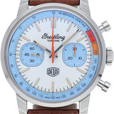 Breitling Top Time Deus Limited Edition White Dial Brown Leather Strap Watch for Men - A233112A1A1X1 Authentic Buy Shop Now