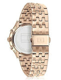 Tommy Hilfiger Ari Diamonds Silver Dial Rose Gold Steel Strap Watch for Women - 1781978 Authentic Buy Shop Now