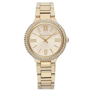 Michael Kors Taryn Quartz Gold Dial Gold Steel Strap Watch For Women - MK4459 Authentic Buy Shop Now