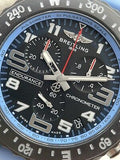 Breitling Endurance Pro Black Dial Light Blue Rubber Strap Watch for Men - X82310281B1S1 Authentic Buy Shop Now