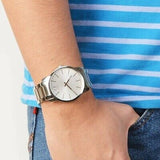 Calvin Klein City Silver Dial Silver Steel Strap Watch for Men - K2G21126 Authentic Buy Shop Now