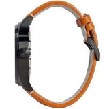 Hugo Boss Aeroliner Maxx Chronograph Black Dial Brown Leather Strap Watch For Men - HB1513082 Authentic Buy Shop Now