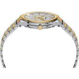 Salvatore Ferragamo Sapphire Silver Dial Two Tone Steel Strap Watch for Men - SFHP00520 Authentic Buy Shop Now