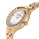 Swarovski Lovely Crystals Mother of Pearl Dial Rose Gold Steel Strap Watch for Women - 5261496 Authentic Buy Shop Now