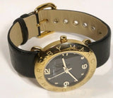 Marc Jacobs Amy Grey Dial Grey Leather Strap Watch for Women - MBM1153 Authentic Buy Shop Now