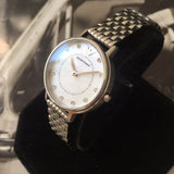 Emporio Armani Kappa Mother of Pearl Dial Silver Mesh Bracelet Watch For Women - AR2511 Authentic Buy Shop Now