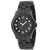 Marc Jacobs Pelly Black Dial Black Silicone Strap Watch for Women - MBM2527 Authentic Buy Shop Now