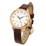 Marc Jacobs Betty White Dial Brown Leather Strap Watch for Women - MJ1481 Authentic Buy Shop Now