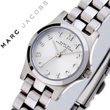 Marc Jacobs Henry Dinky Silver Dial Silver Steel Strap Watch for Women - MBM3198 Authentic Buy Shop Now