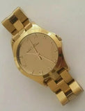 Marc Jacobs Henry Gold Dial Gold Steel Strap Watch for Women - MBM3211 Authentic Buy Shop Now