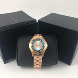 Marc Jacobs Henry Rose Gold Dial Rose Gold Steel Strap Watch for Women - MBM3296 Authentic Buy Shop Now