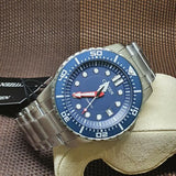 Citizen Promaster Mechanical Blue Dial Silver Steel Strap Watch For Men - NJ0121-89L Authentic Buy Shop Now