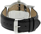 Movado Museum Blue Dial Black Leather Strap Watch For Men - 2100009 Authentic Buy Shop Now
