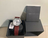 Marc Jacobs Fergus White Dial Brown Leather Strap Watch for Men - MBM5080 Authentic Buy Shop Now