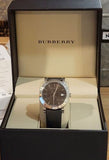 Burberry Smoked Brown Dial Brown Leather Strap Watch for Women - BU1775 Authentic Buy Shop Now