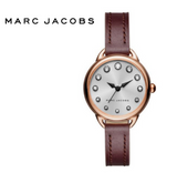 Marc Jacobs Betty White Dial Brown Leather Strap Watch for Women - MJ1481 Authentic Buy Shop Now