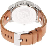 Diesel Mini Daddy Blue & Black Dial Brown Leather Strap Watch For Men - DZ7308 Authentic Buy Shop Now