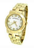 Marc Jacobs Mini Amy White Dial Gold Steel Strap Watch for Women - MBM3057 Authentic Buy Shop Now