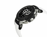 Tissot T Race Chronograph Black Dial White Rubber Strap Watch for Men - T048.417.27.057.05 Authentic Buy Shop Now