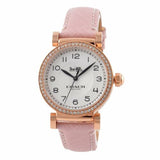 Coach Madison White Dial Pink Leather Strap Watch for Women - 14503395 Authentic Buy Shop Now