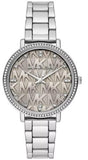 Michael Kors Pyper Grey Dial Silver Steel Strap Watch For Women - MK4672 Authentic Buy Shop Now