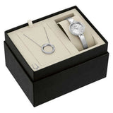 Bulova Crystal Pendant Silver Dial Silver Steel Strap Watch for Women - 96X111 Authentic Buy Shop Now