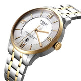 Tissot Chemin Des Tourelles Powermatic 80 Silver Dial Two Tone Steel Strap Watch For Men - T099.407.22.038.00 Authentic Buy Shop Now