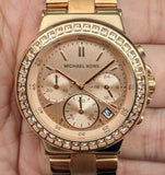 Michael Kors Dylan Rose Gold Rose Gold Steel Strap Watch for Women - MK5586 Authentic Buy Shop Now