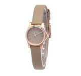 Marc Jacobs Henry Dinky Grey Dial Grey Leather Strap Watch for Women - MBM1239 Authentic Buy Shop Now