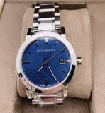 Burberry The City Blue Dial Silver Steel Strap Watch for Men - BU9031 Authentic Buy Shop Now