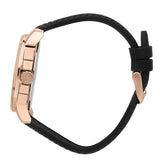 Maserati Successo 44mm Black Rose Gold Dial Black Rubber Strap Watch For Men - R8871621012 Authentic Buy Shop Now
