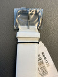 Marc Jacobs Blade White Dial White Leather Strap Watch for Women - MBM1223 Authentic Buy Shop Now