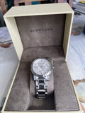 Burberry The City White Dial Silver Steel Strap Watch for Men - BU9750 Authentic Buy Shop Now