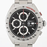 Tag Heuer Formula 1 Calibre 16 Automatic Chronograph Black Dial Silver Steel Strap Watch for Men - CAZ2010.BA0876 Authentic Buy Shop Now