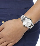 Burberry The City White Dial Silver Steel Strap Watch for Women - BU9100 Authentic Buy Shop Now