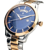 Maserati Tradizione Blue Dial Two Tone Steel Strap Watch For Men - R8853125001 Authentic Buy Shop Now