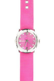 Marc Jacobs Amy Pop Pink Dial Pink Leather Strap Watch for Women - MBM1286 Authentic Buy Shop Now