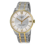Tissot Chemin Des Tourelles Powermatic 80 Cosc Silver Dial Two Tone Steel Strap Watch For Men - T099.408.22.038.00 Authentic Buy Shop Now