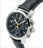 Tissot T Race PRC 200 Chronograph Quartz Black Dial Black Leather Strap Watch for Men - T17.1.526.52 Authentic Buy Shop Now
