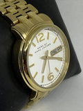 Marc Jacobs Fergus White Dial Gold Steel Strap Watch for Women - MBM8647 Authentic Buy Shop Now