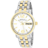Marc Jacobs Fergus Silver Dial Two Tone Steel Strap Watch for Women - MBM3426 Authentic Buy Shop Now