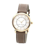 Marc Jacobs Roxy White Dial Light Brown Leather Strap Watch for Women - MJ1538 Authentic Buy Shop Now