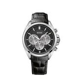 Hugo Boss Driver Black Dial Black Leather Strap Watch for Men - 1512879 Authentic Buy Shop Now