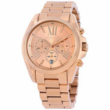 Michael Kors Bradshaw Rose Gold Dial Rose Gold Steel Strap Watch for Women - MK5503 Authentic Buy Shop Now